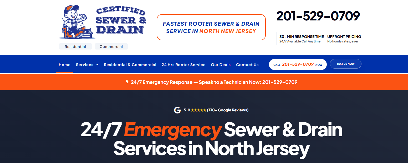 Certified Sewer & Drain