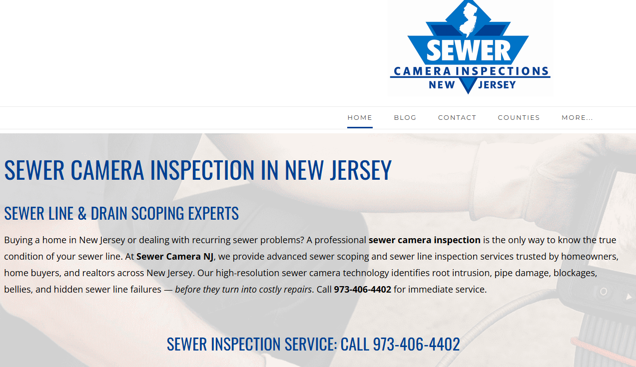 Sewer Camera NJ