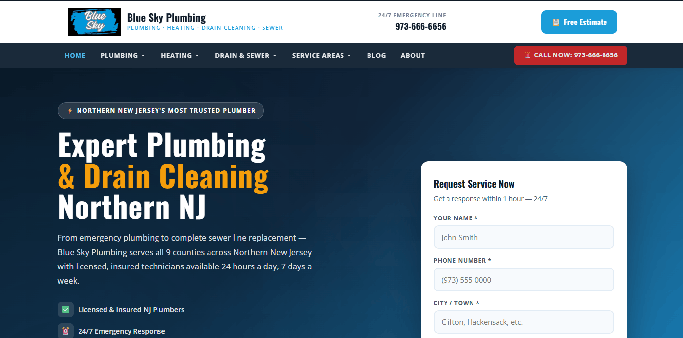 Blue Sky Plumbing