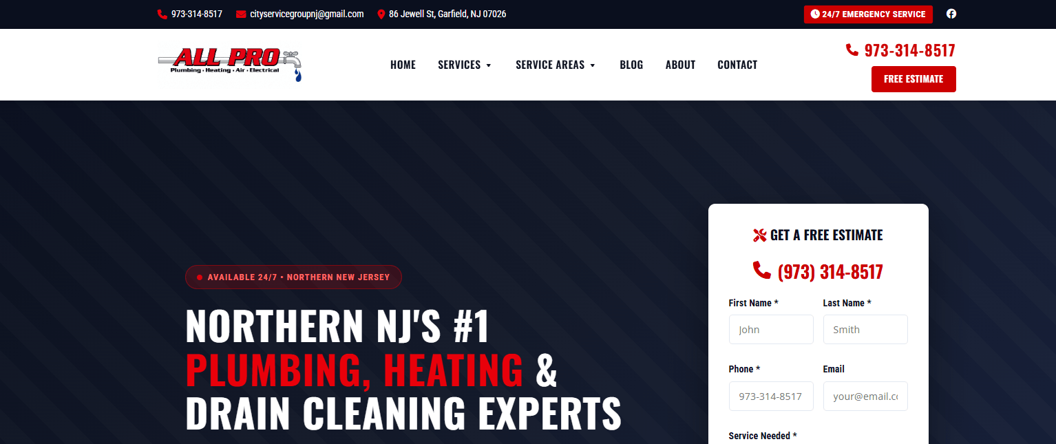 All Pro Plumbing NJ