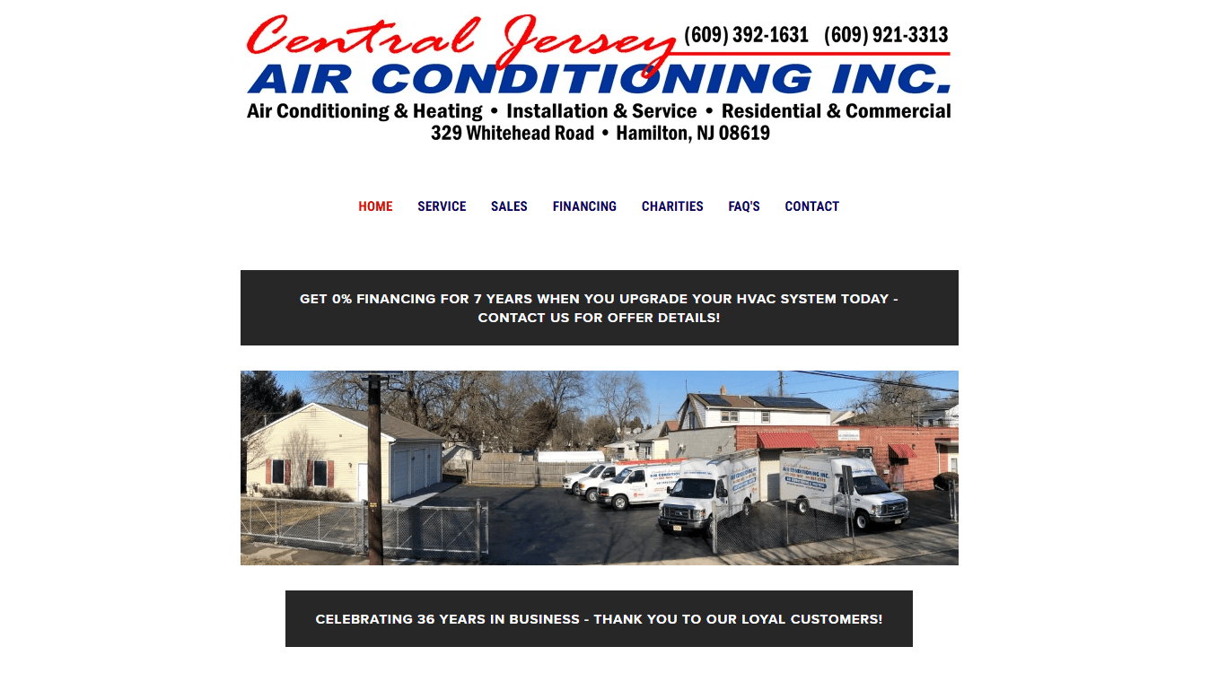Central Jersey Air Conditioning Inc.